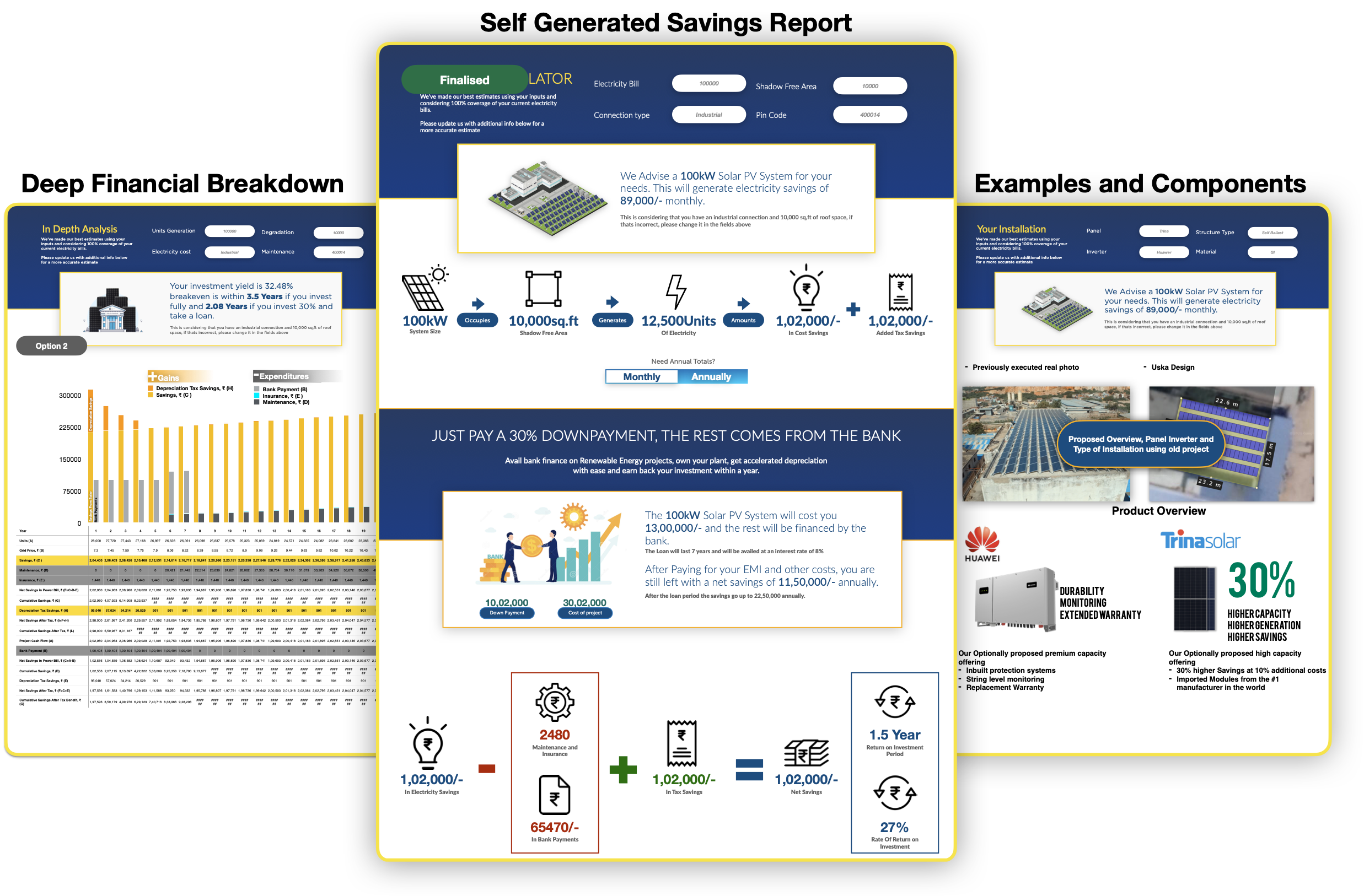 Inbox user interface
